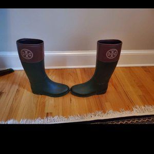 Tory Burch Rain Boots sz 11
